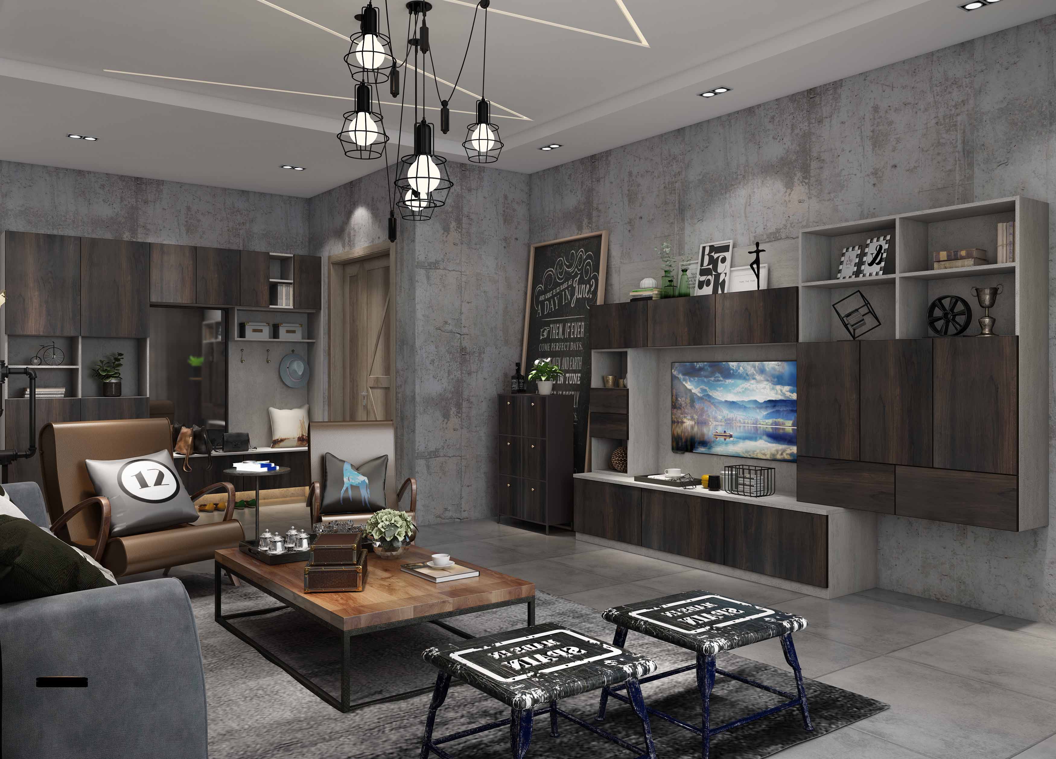 modern home TV cabinet