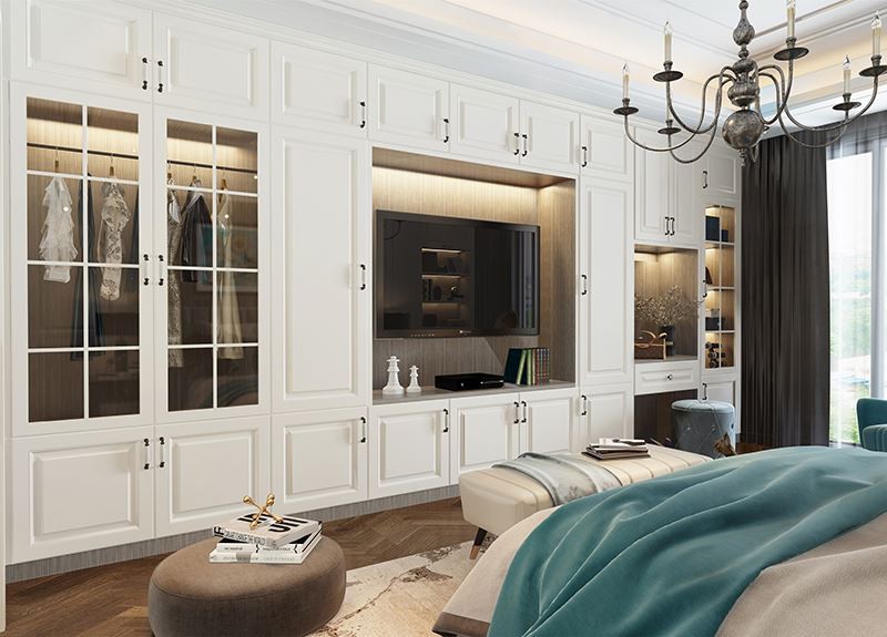 white bedroom wardrobe