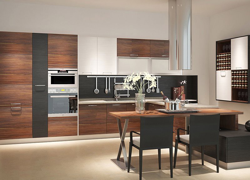 Grain Fitted Kitchen Cabinet