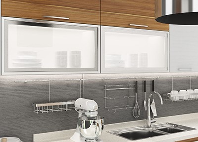 glass wall cabinet