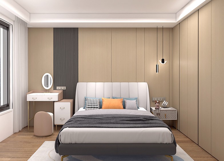 wood grain wardrobe