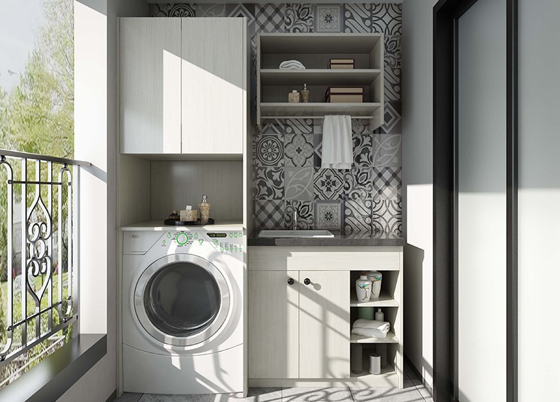 laundry room cabinets