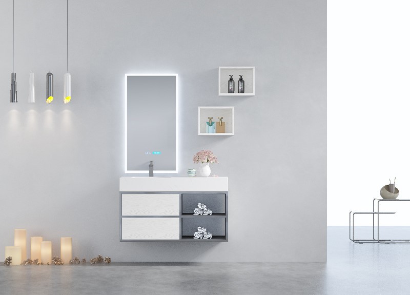 modern small bathroom cabinet