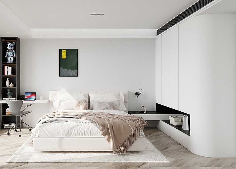 white bedroom wardrobe