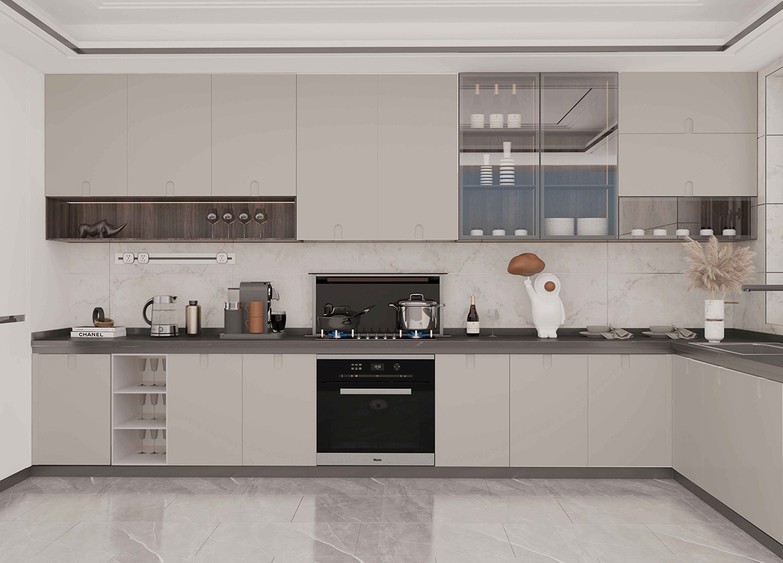custom fitted kitchen cabinet