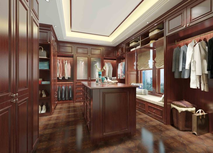 Nostalgia And Noble Solid Wood Wardrobe