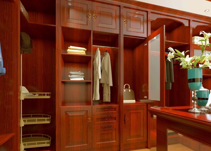 Multi-purpose Vintage Wardrobe Armoire