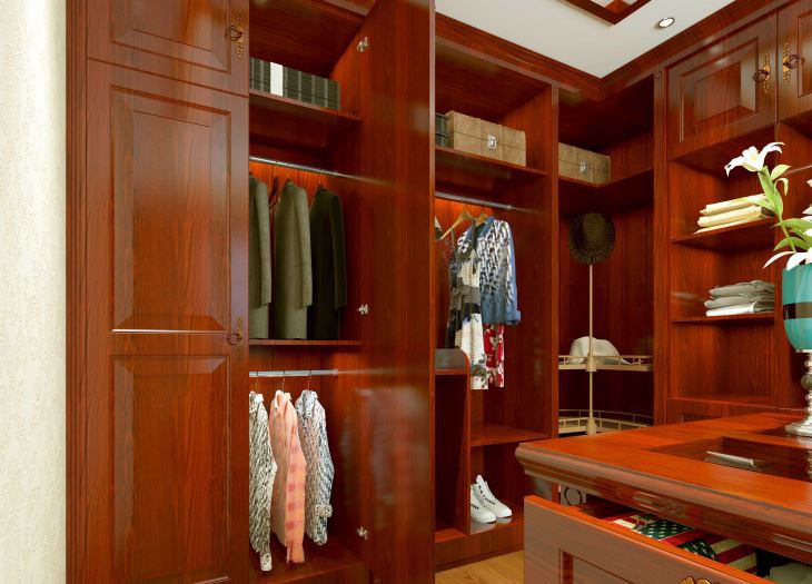Multi-purpose Vintage Wardrobe Armoire