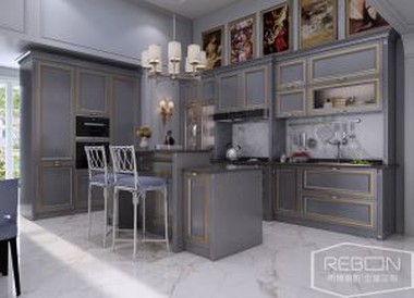 Classic Solid Wood Kitchen Cupboard