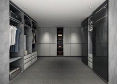 Contemporary Walk-In Closet