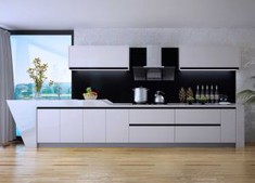 Customized Lacquer Kitchen Cabinetry