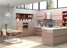 Spray Painting Kitchen Cabinets