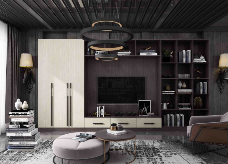 TV Unit Cabinet Set