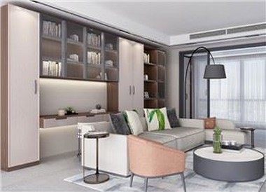 Living Room Office Cabinet
