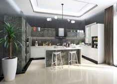 RTA Melamine Kitchen Cabinets