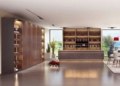 Wood Finishes Kitchen Cabinet