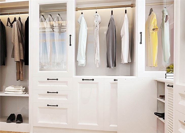 White Shaker Style Wardrobe