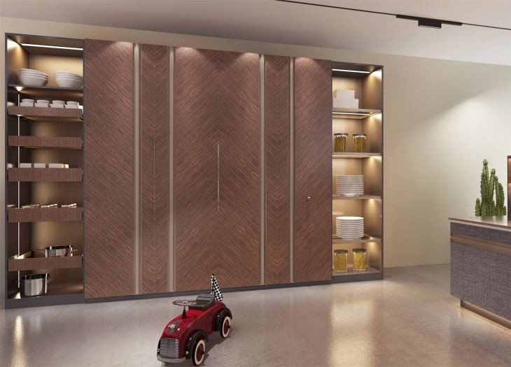 Wood Finishes Kitchen Cabinet