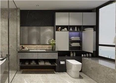 Frameless Bathroom Cabinets