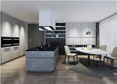 Gray Kitchen Cabinet