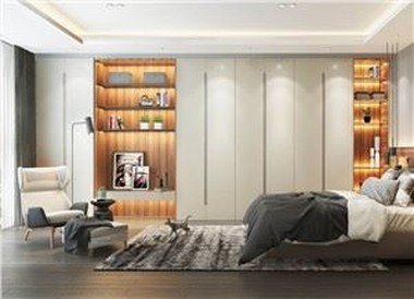 Lacquered Glass Wardrobes