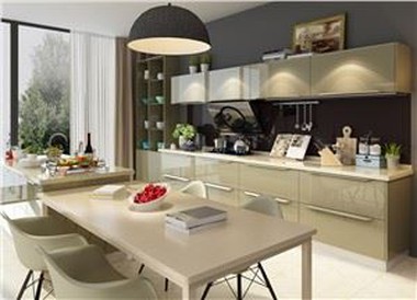 Lacquer Painted Cabinets