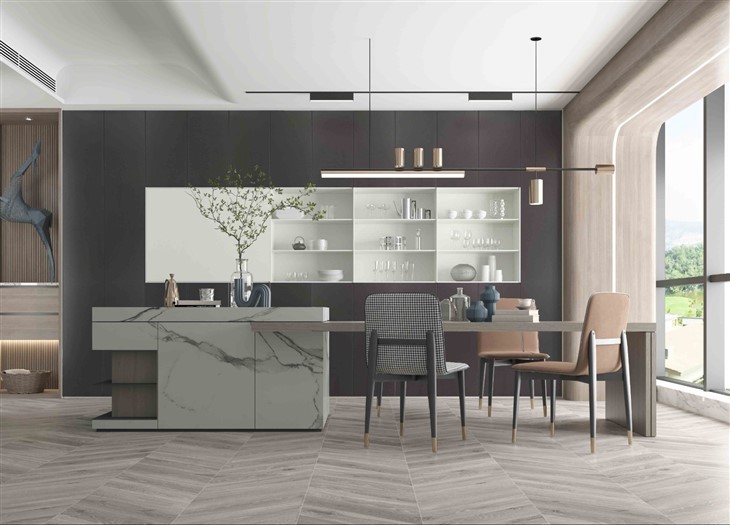 Modern Acrylic Kitchen Cabinets