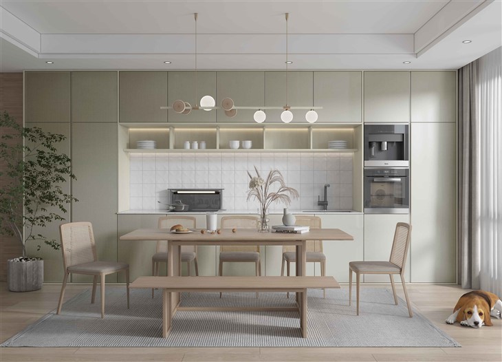 Contemporary Practical Kitchen Cabinets