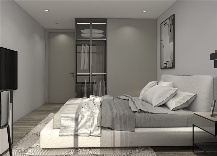 Grey Fitted Wardrobes